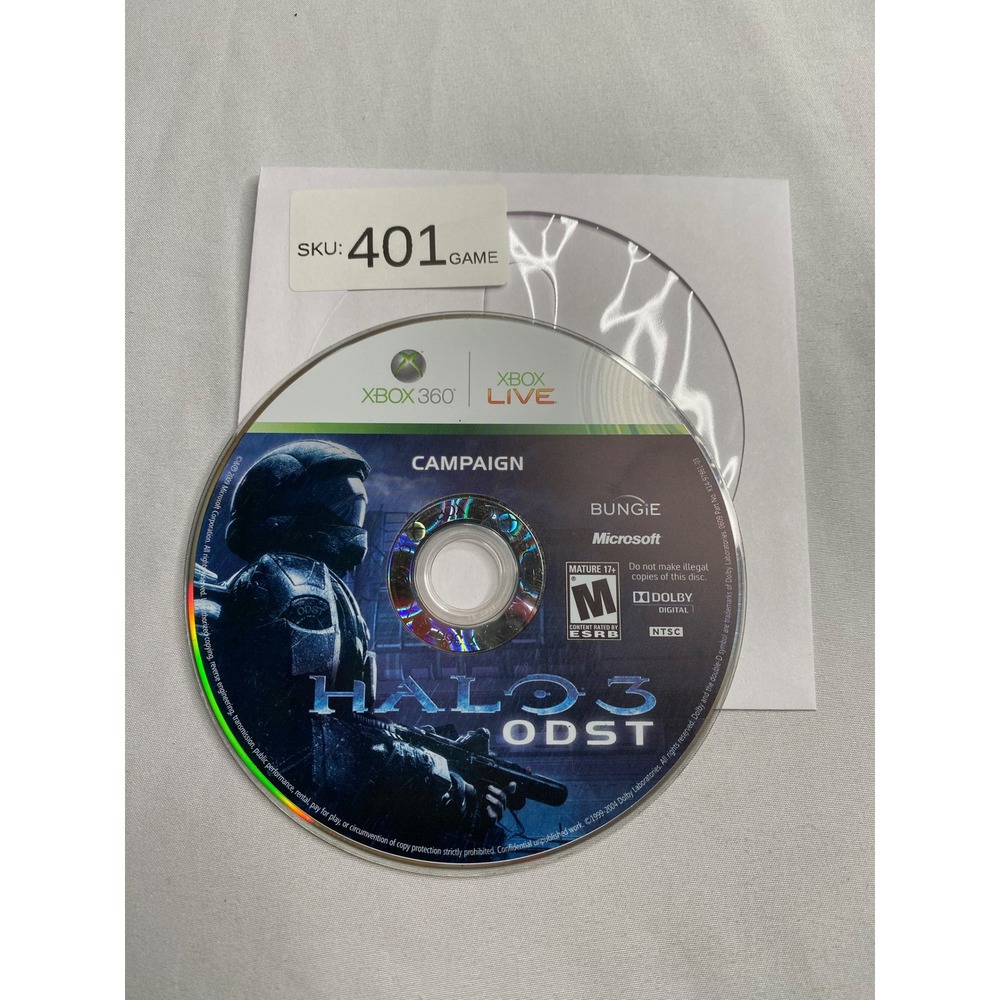 Halo 3 ODST Microsoft Xbox 360